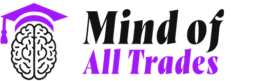 A diverse collection of skills and trades showcased in the "Mind of All Trades" logo, emphasizing expertise, versatility, and mastery across multiple disciplines.